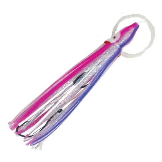 Boone UV Bait Hoochie Rigged Fishing Lure - Perfect for Saltwater & Freshwater Fishing, Trolling & Casting