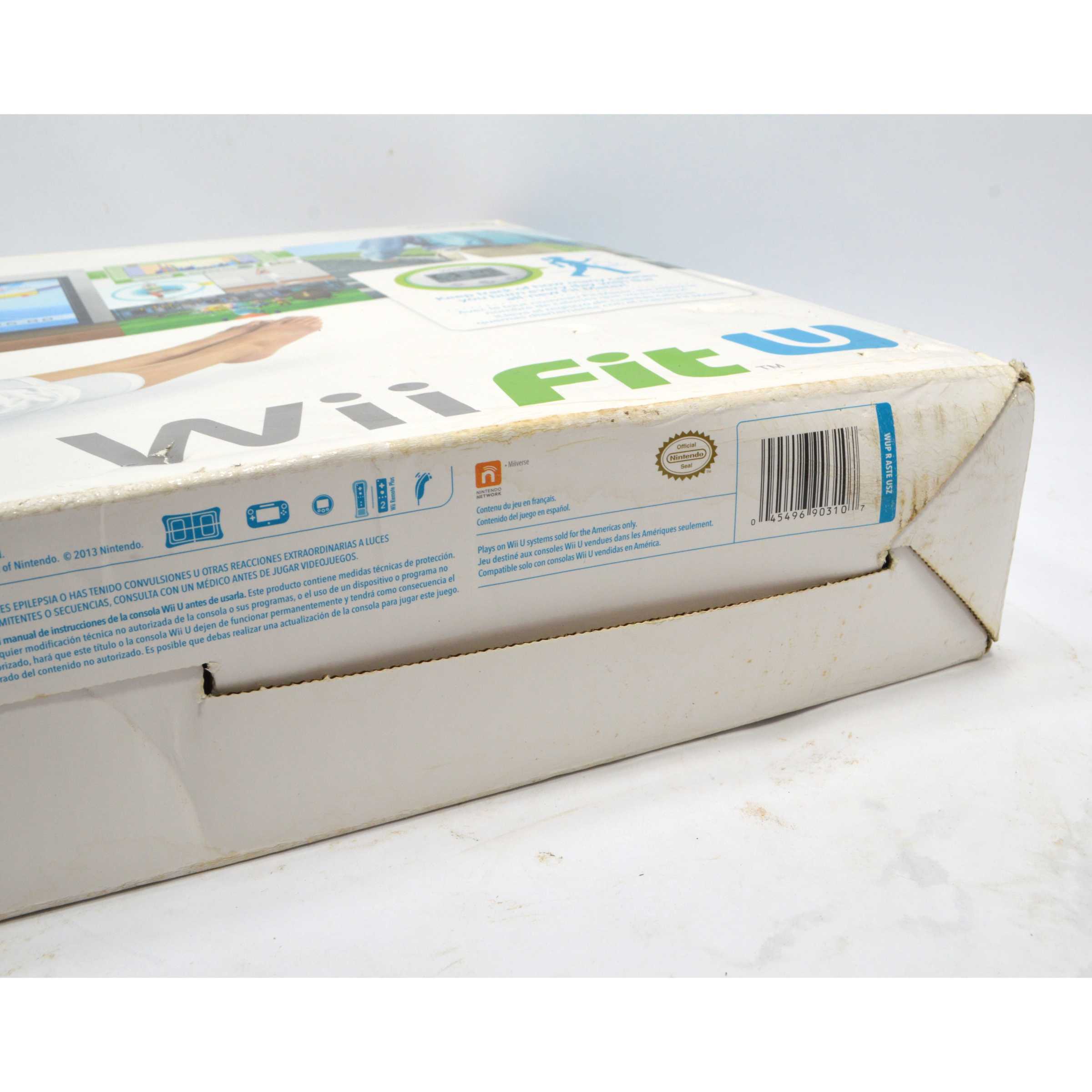 New (Opened Box) Nintendo Wii Fit U Balance Board + Fit Meter Set - Unused - Perfect for Home Fitness & Family Fun
