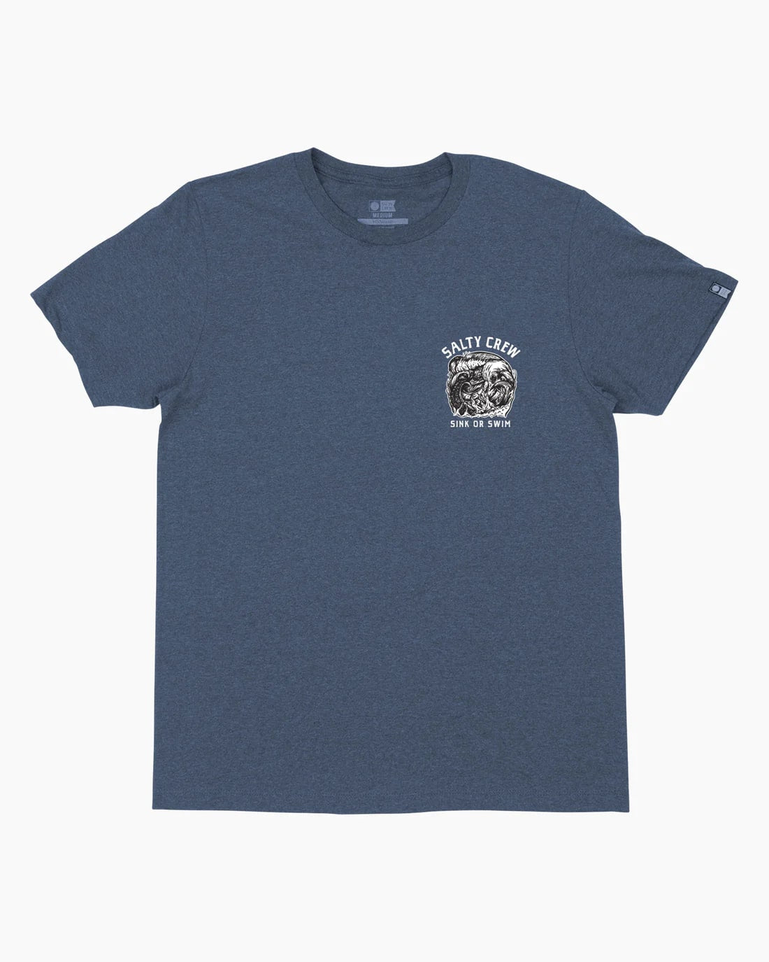 Salty Crew Tsunami T-Shirt for Men - Comfortable Surf & Beach Wear - Perfect for Surfing, Fishing, and Outdoor Activities