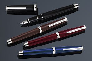 Namiki Falcon Lacquer Fountain Pen - Black, Extra-Fine Nib 60461 | Premium Japanese Writing Instrument for Calligraphy, Journaling & Professional Use