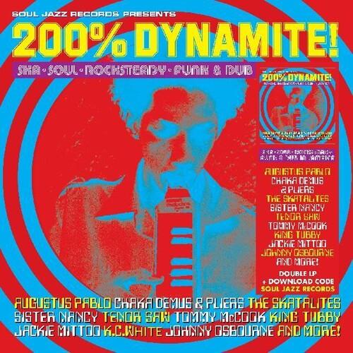 200% Dynamite Ska Soul Rocksteady Funk & Dub in Jamaica Vinyl LP Record - Classic Jamaican Music for Collectors & DJs, Perfect for Parties & Retro Music Nights