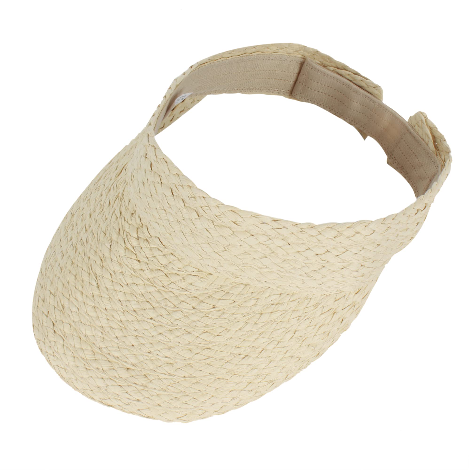 Women's Wide Brim Sun Hat - Roll Up Foldable Straw Visor for Summer Beach, Travel & Outdoor Activities - UPF 50+ UV Protection Sun Hat for Women