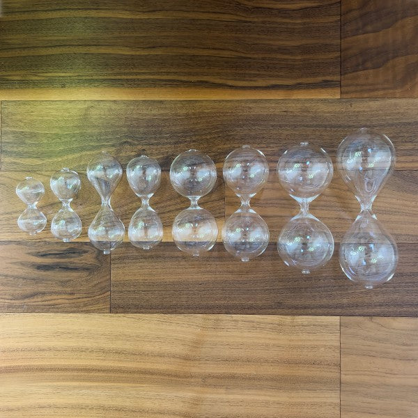 DIY Empty Hourglass Globe for Cremains - Handcrafted Memorial Keepsake for Ashes - Perfect for Home Decor, Memorial Displays & Thoughtful Gifts