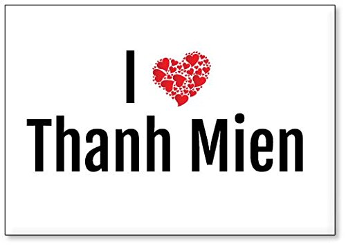 I Love Thanh Mien - Premium Fridge Magnet Souvenir (Design 3) - Perfect for Refrigerators, Whiteboards & Office Decor