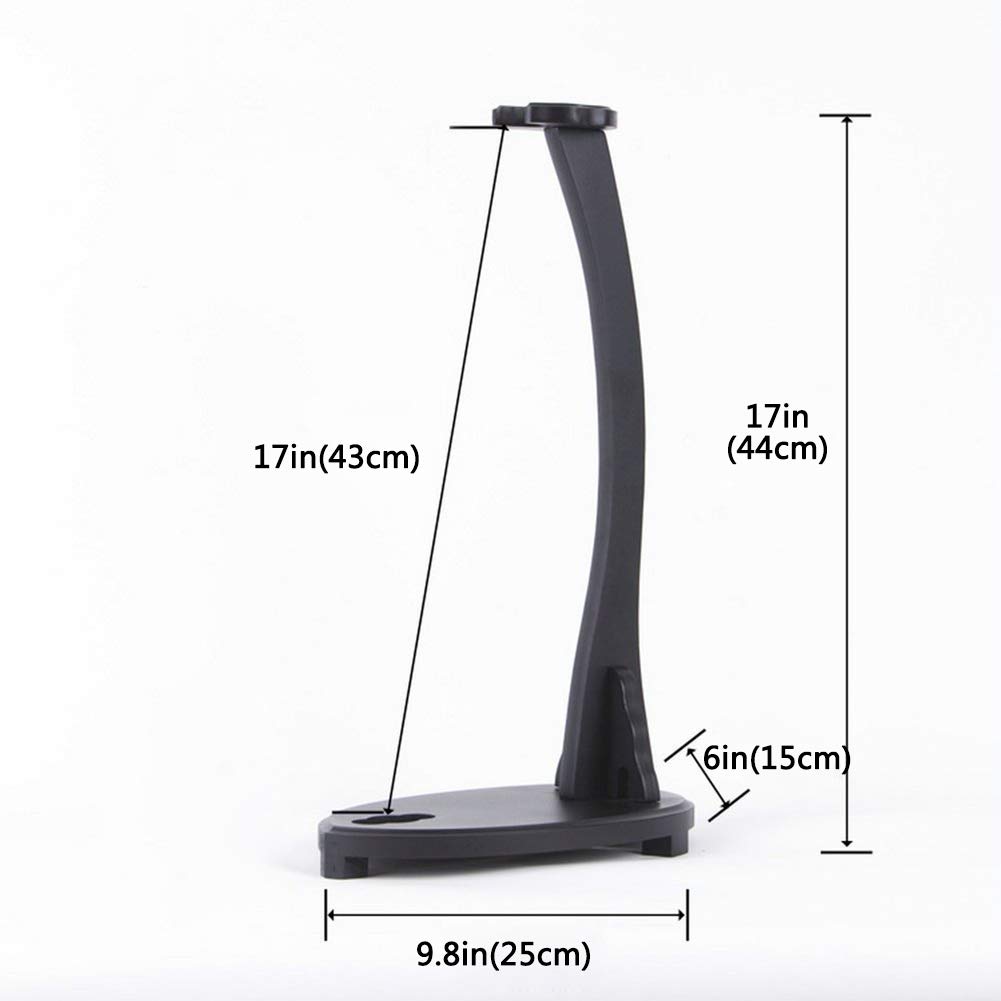 YUEERJJ Vertical Samurai Sword Stand - Katana & Tanto Holder with Swan Shape Design | Wall Mount Display for Japanese Swords | Perfect for Home Decor, Martial Arts Studios & Collector Displays