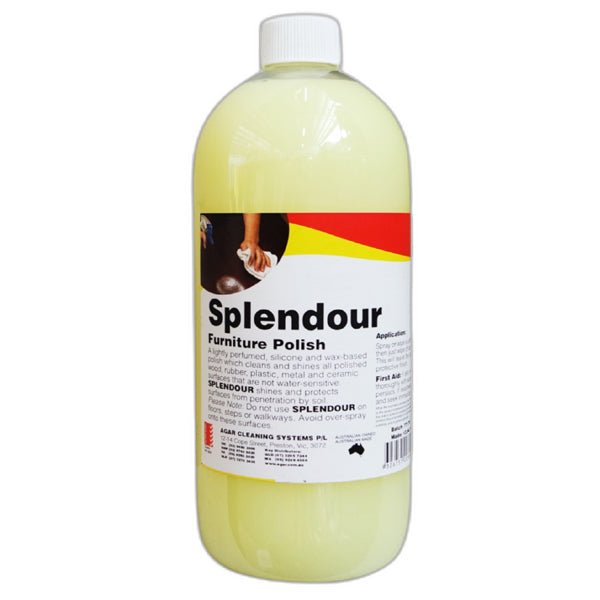 Premium Agar Splendour Wood Furniture Polish & Restorer - Protects & Enhances Wood Surfaces for Home, Office & Antique Furniture Care
