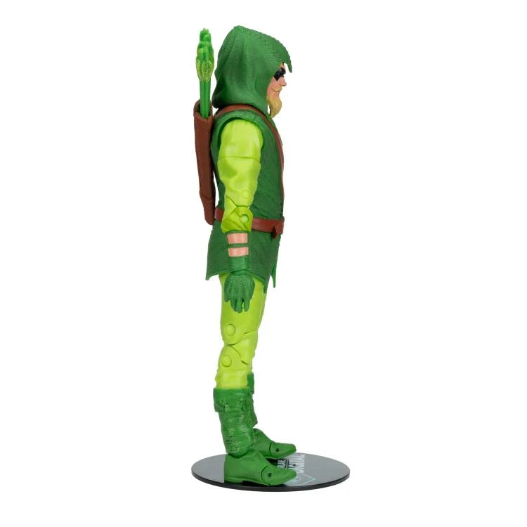 Green Arrow: Longbow Hunter Classic 7-Inch Action Figure with Digital Code - Collectible DC Comics Superhero Toy for Display & Play