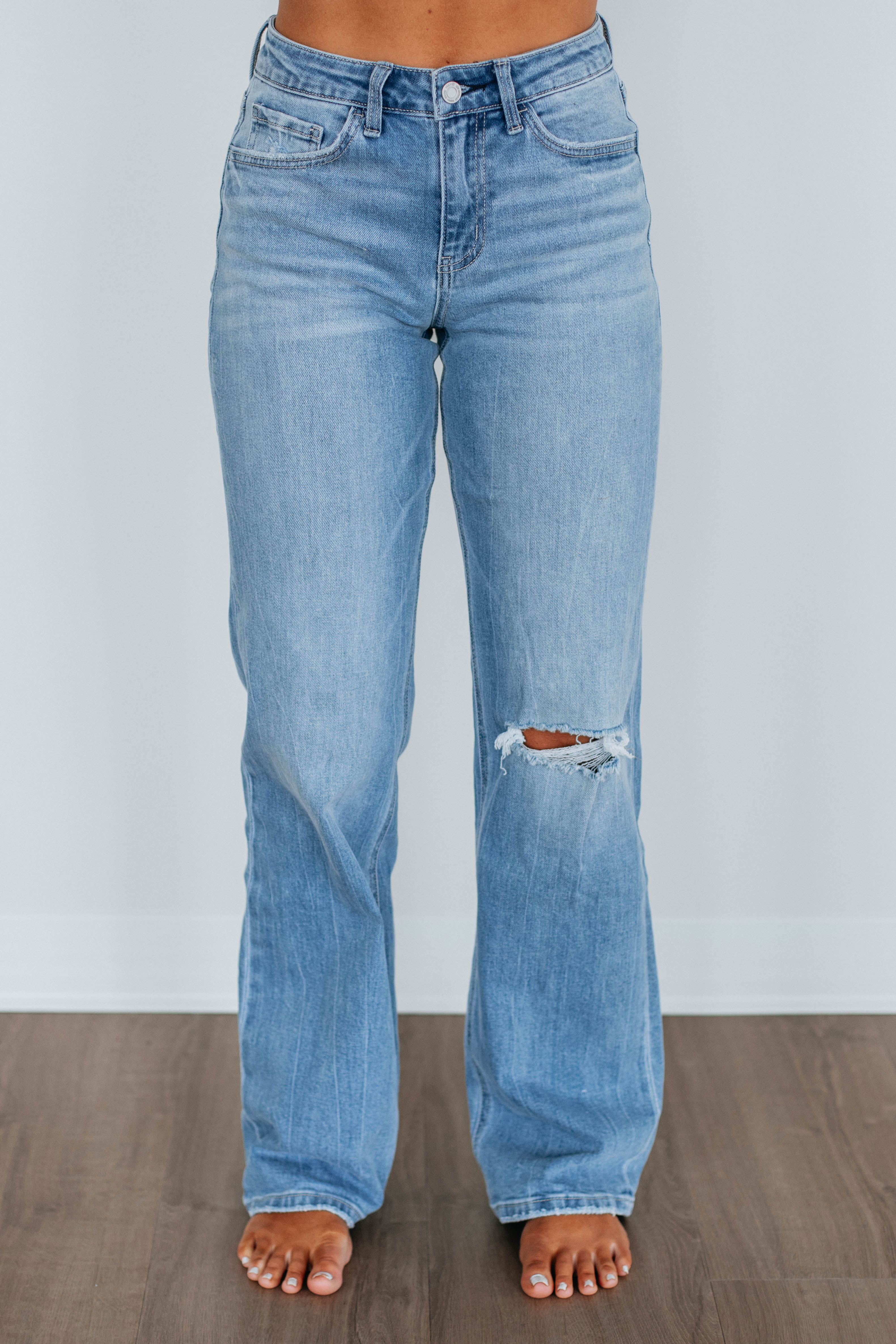 Aileeah Vervet Jeans for Women - High Waist Stretch Denim Pants, Comfortable & Stylish - Perfect for Casual Wear, Office, and Night Out