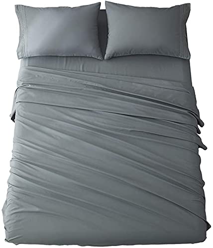 Prashi Bedding 100% Pure Egyptian Cotton Sheets Set - Cooling 800 Thread Count Luxury Bed Sheets - Deep Pocket Fits Mattress up to 18