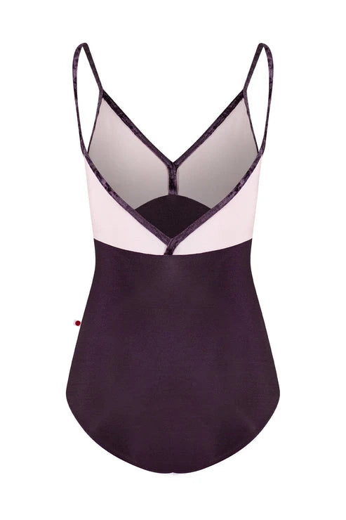 Yumiko DARIA Two-Toned Camisole Leotard for Women - Dance, Ballet, Yoga & Performance Wear - Comfortable Stretch Fabric for Professional Dancers