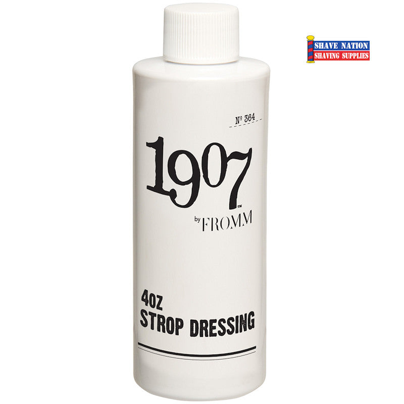 Fromm 1907 Leather Strop Dressing - Premium Leather Conditioner & Polish for Razors, Knives & Tools - Restores Shine & Protection for Barbershops, Shaving & Woodworking