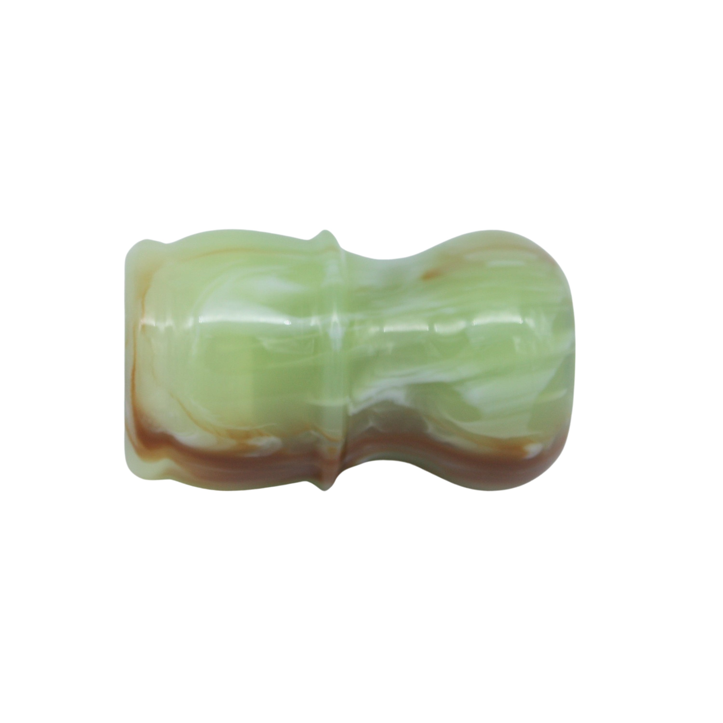 Premium Jade Handcrafted Shaving Brush Handle for Wet Shaving - Fits 24mm & 26mm Knots - Luxury Grooming Gift for Men - Perfect for Traditional Wet Shaving & Barber Shop Use
