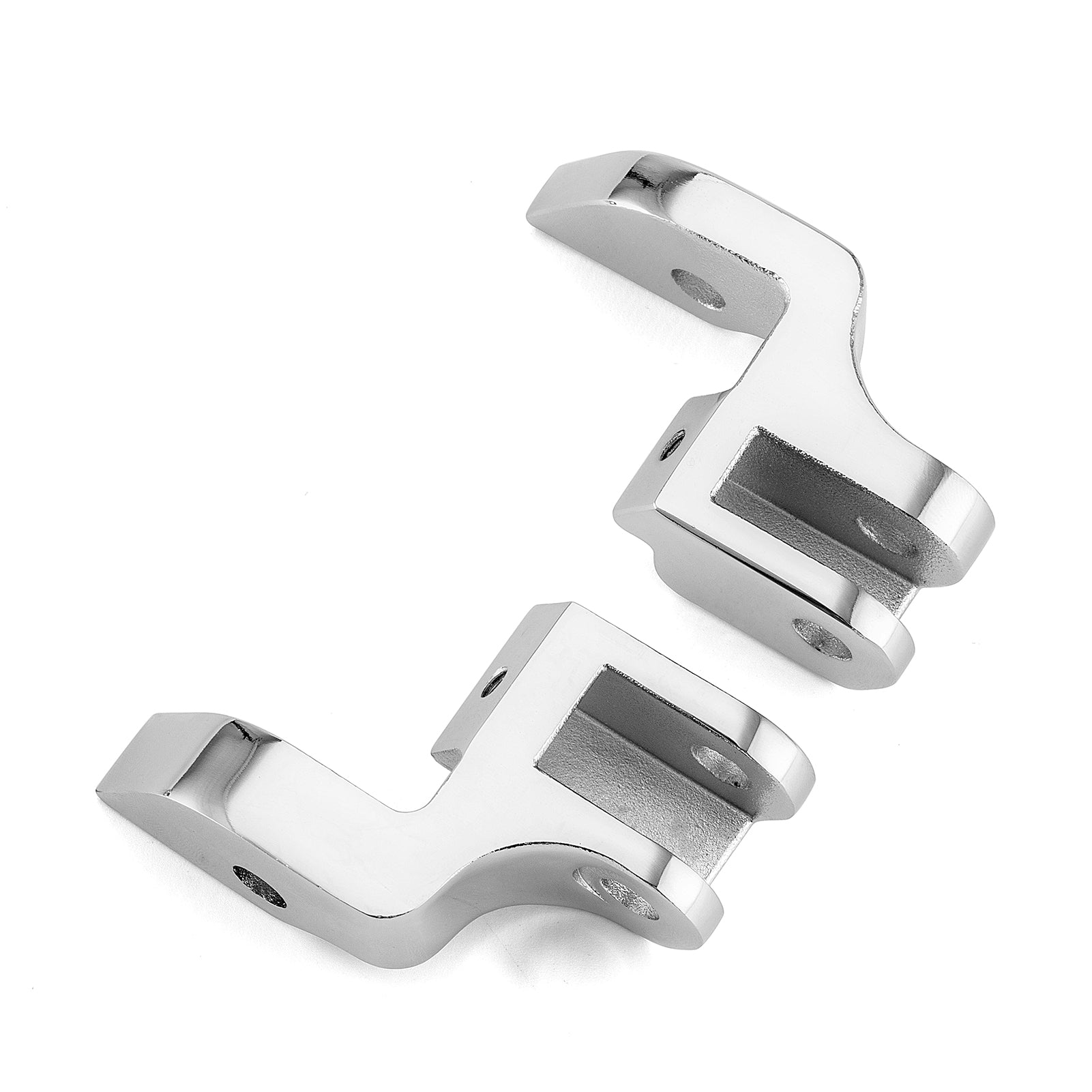 2000-2017 Harley Softail FL Models Driver Floorboard Out & Forward 1 Brackets - Compatible with Harley Davidson Motorcycles - Perfect for Long Rides and Custom Bike Builds