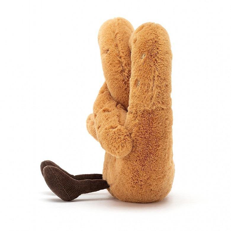 Amuseables Pretzel - Fun and Playful Soft Plush Toy for Kids & Adults - Perfect for Gifts, Home Decor, and Stress Relief