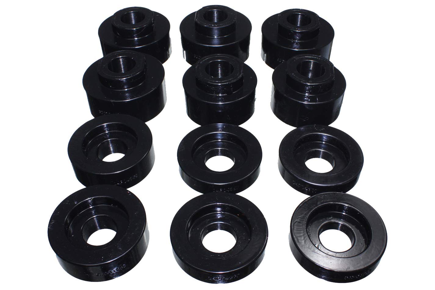 ENERGY SUSPENSION Body Mount Bushings for 08-16 Ford F250 Super Cab - Heavy Duty Replacement for Smooth Ride & Reduced Vibration - Perfect for Off-Roading, Towing & Daily Driving