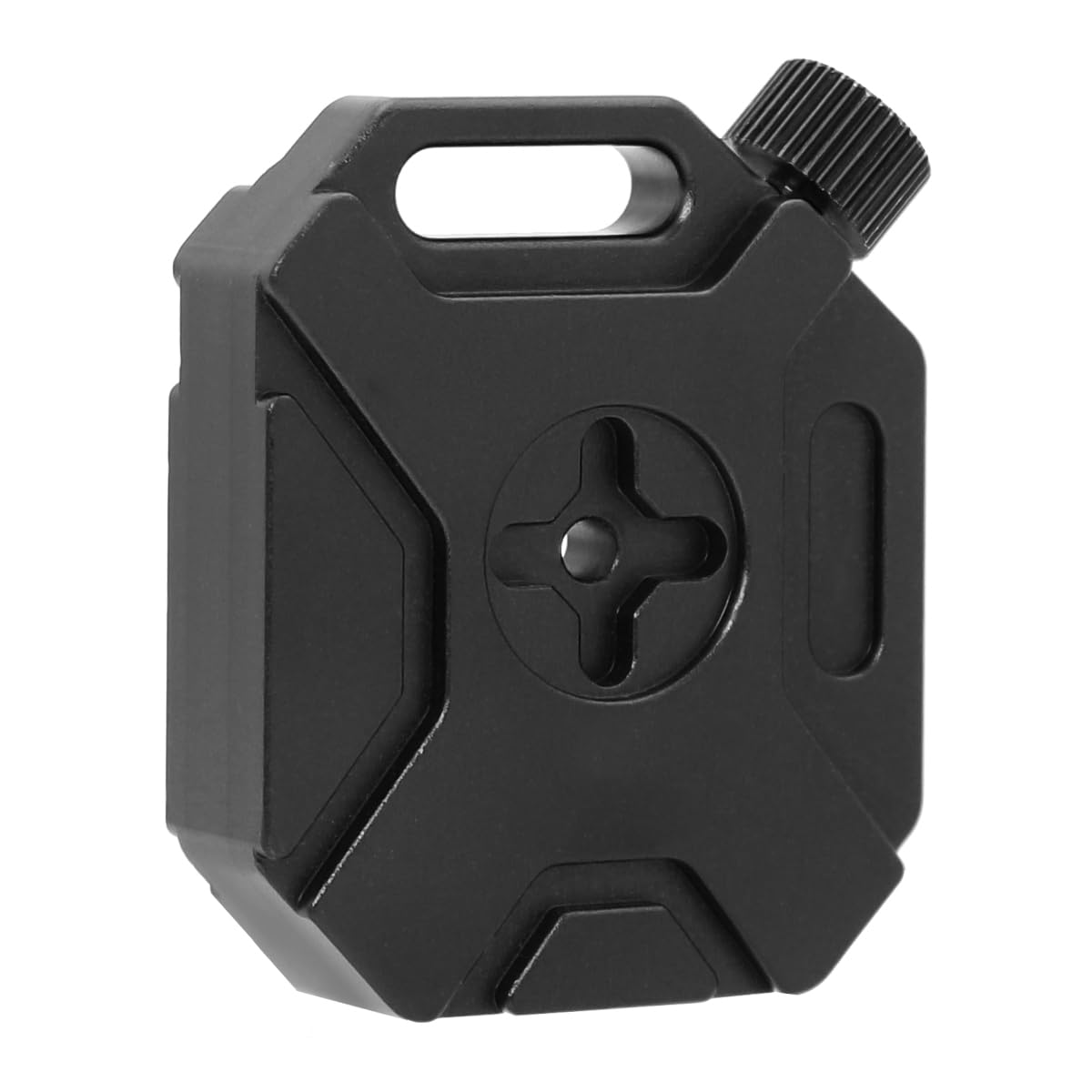 1/10 Scale RC Crawler Accessories - Black Metal Fuel Tank & Simulated Oil Drum Decoration for SCX10 TRX4 RC4WD D90 Models - Perfect for Off-Road Crawling & Realistic Scale Scenes