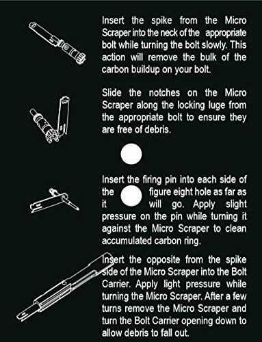 OST Carbon Scraping Tool - Professional Carbon Cleaner & Multi-Scraper for Engine Maintenance | Heavy Duty Carbon Removal Tool for Automotive & Industrial Cleaning Supplies | Perfect for Car Engine, BBQ Grill, and Industrial Equipment Cleaning