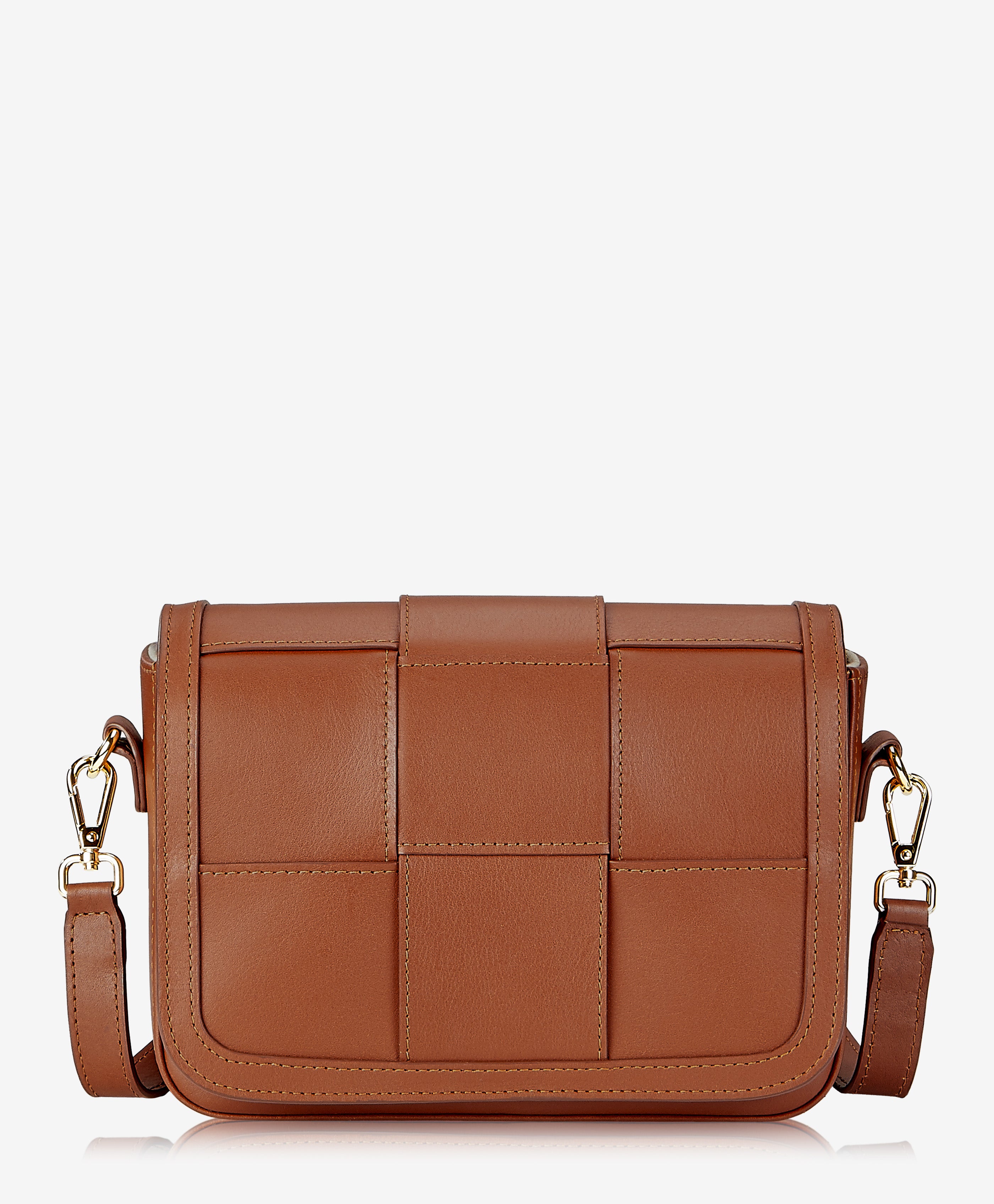 Lily Crossbody Bag in Mocha Mousse - Genuine European Calfskin Leather Handbag for Women | Perfect for Work, Travel & Everyday Use