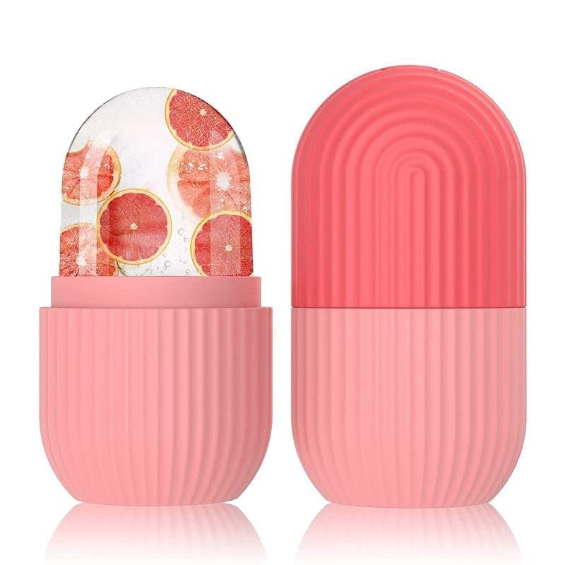 PEGACORN Ice Roller for Face - Skin Tightening & Pore Minimizing Facial Massager for Glowing Skin, Reduces Puffiness & Acne - Unbreakable & Reusable Ice Roller (Multicolor, 2 Pack) | Perfect for Morning Routine, Post-Workout Recovery & Spa-Like Skincare at Home