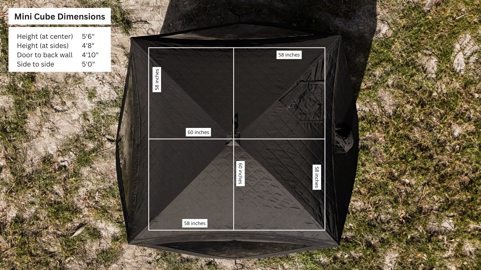 Premium 2-Person Mini Cube Sauna Tent - Portable Home Spa for Relaxation & Detox - Perfect for Small Spaces, Yoga Studios & Post-Workout Recovery