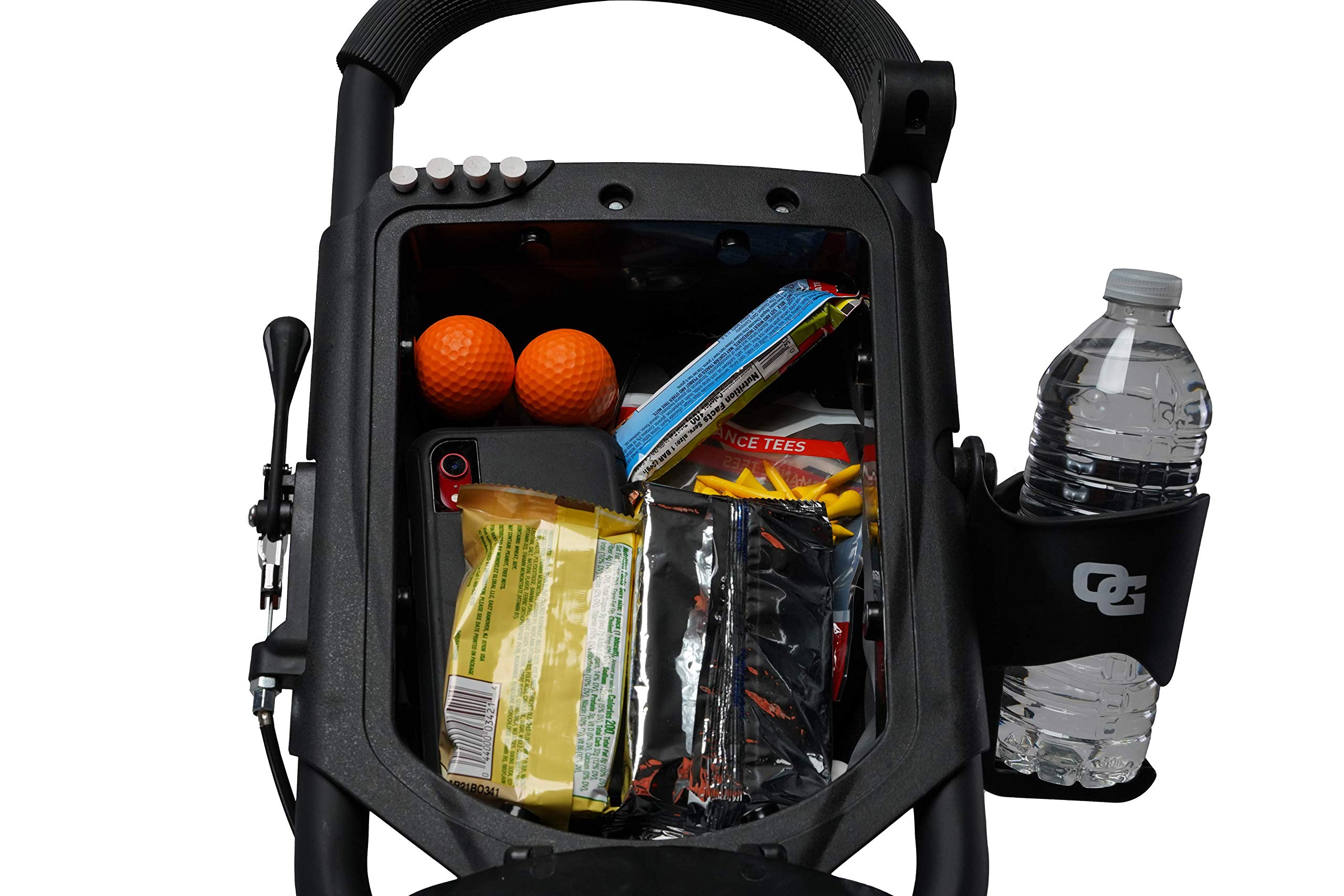 Lightweight Folding Golf Push Cart with Adjustable Golf Bag Stand | Trilite Golf Cart for Easy Transport & Storage | Perfect for Golfers on the Go
