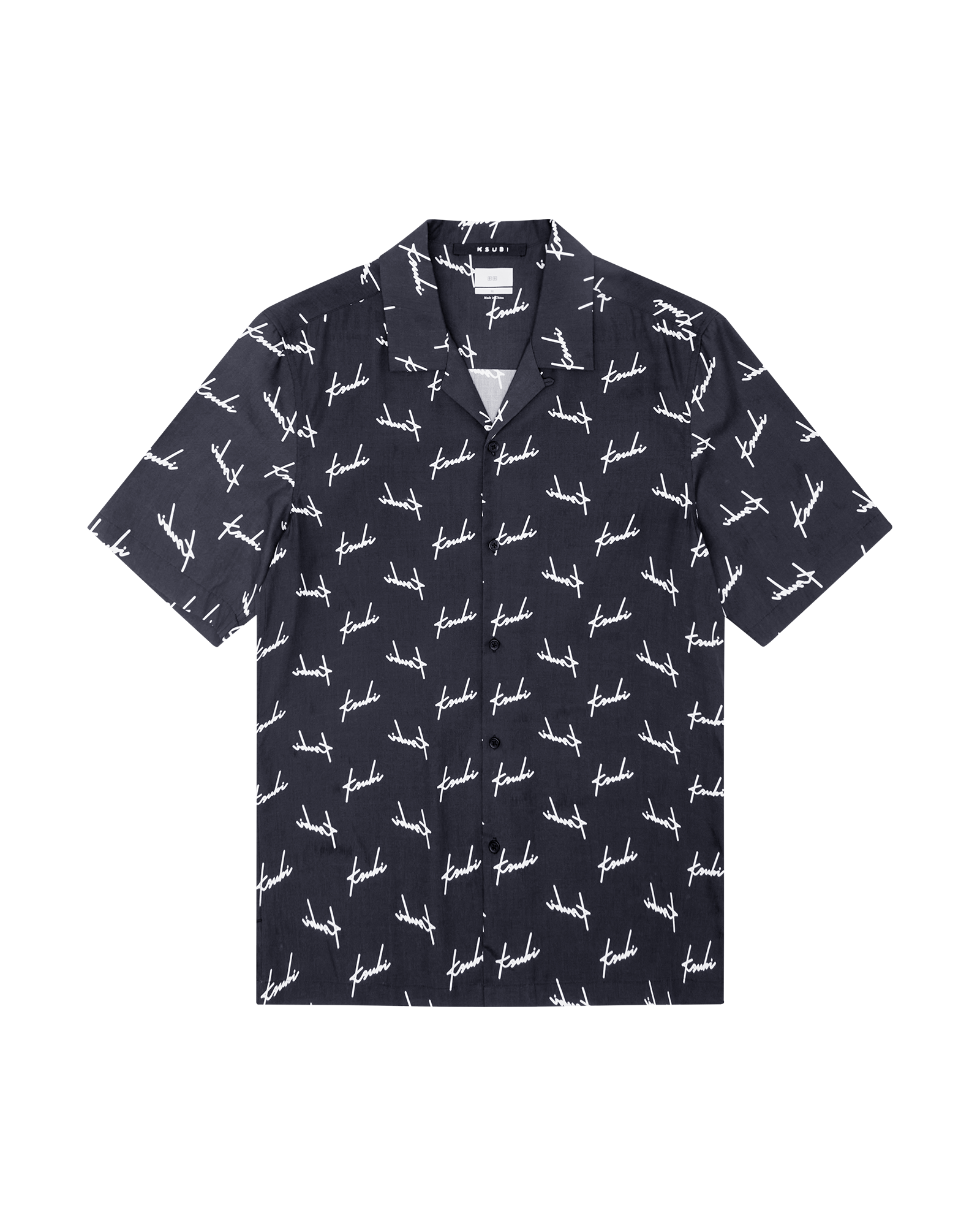 SKRIPT Resort Short Sleeve Shirt for Men - Black Casual Summer Shirt - Lightweight & Breathable for Beach, Vacation, and Outdoor Activities