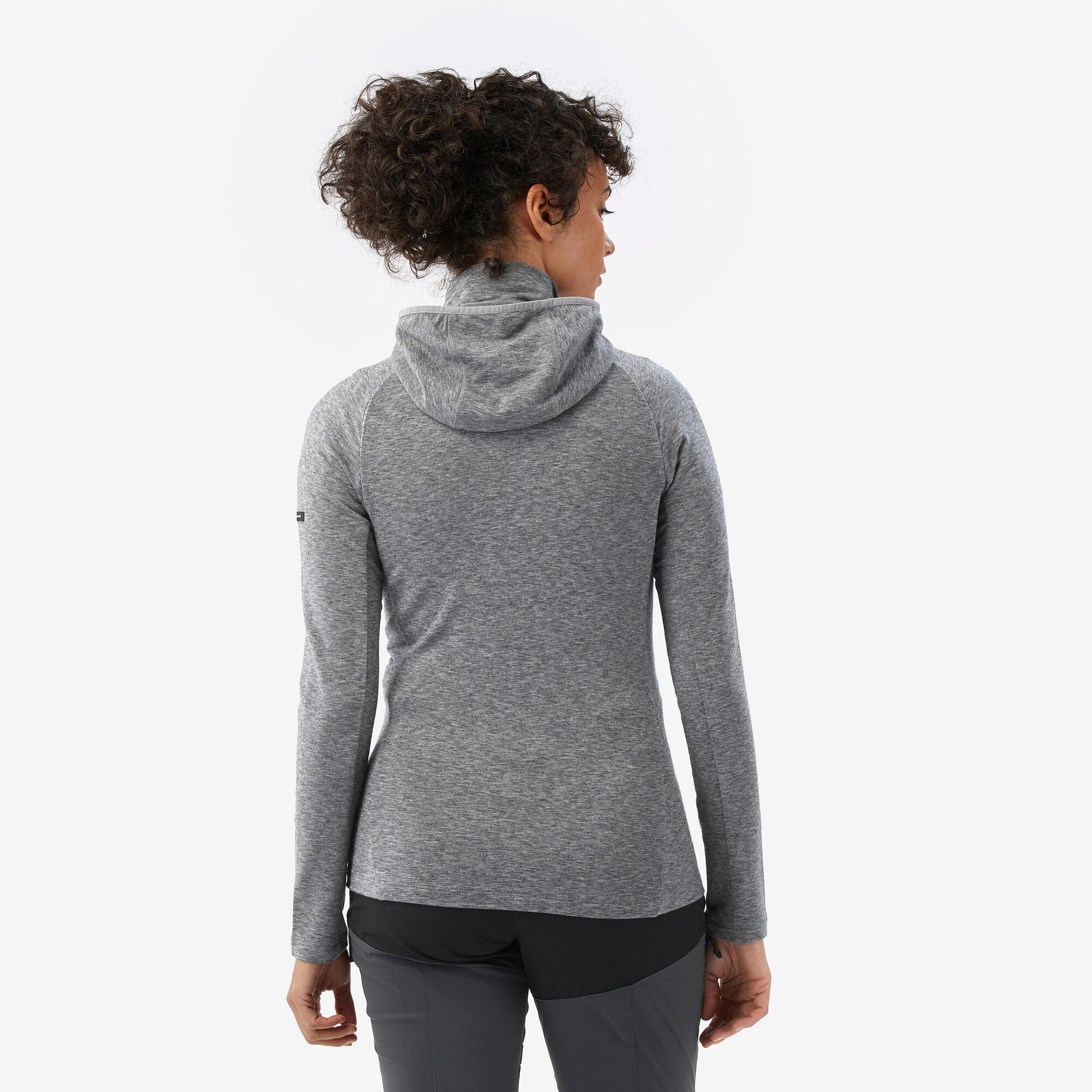 Simond Women's Merino and Lyocell Hooded Jacket - Soft Warm Winter Coat with Breathable Fabric for Outdoor Hiking, Travel & Casual Wear