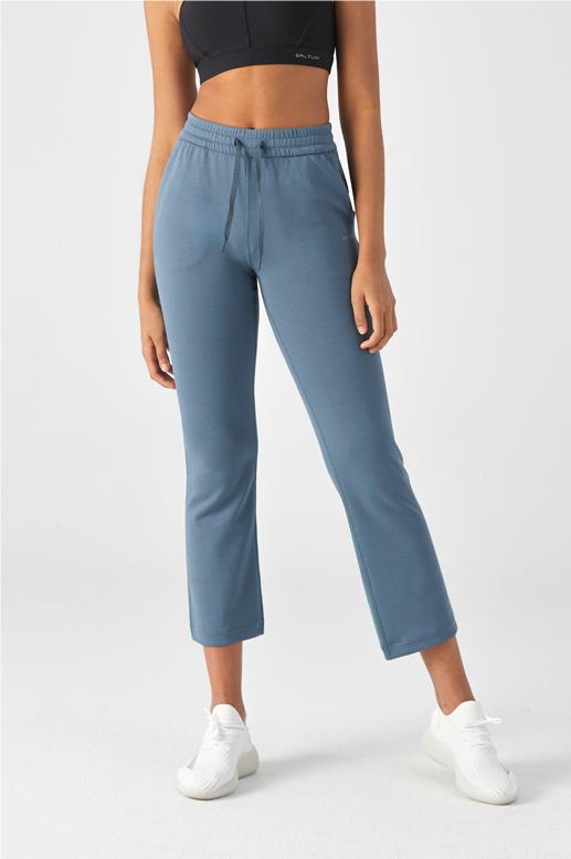 Saltum AeroChic™ Straight Leg Pants for Women - High Waisted Office Trousers, Comfortable Stretch Work Pants for Business Casual & Professional Wear