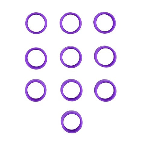 Motorola 32012144005 Purple Antenna ID Bands - Compatible with Motorola Two-Way Radios for Outdoor Activities & Emergency Communication