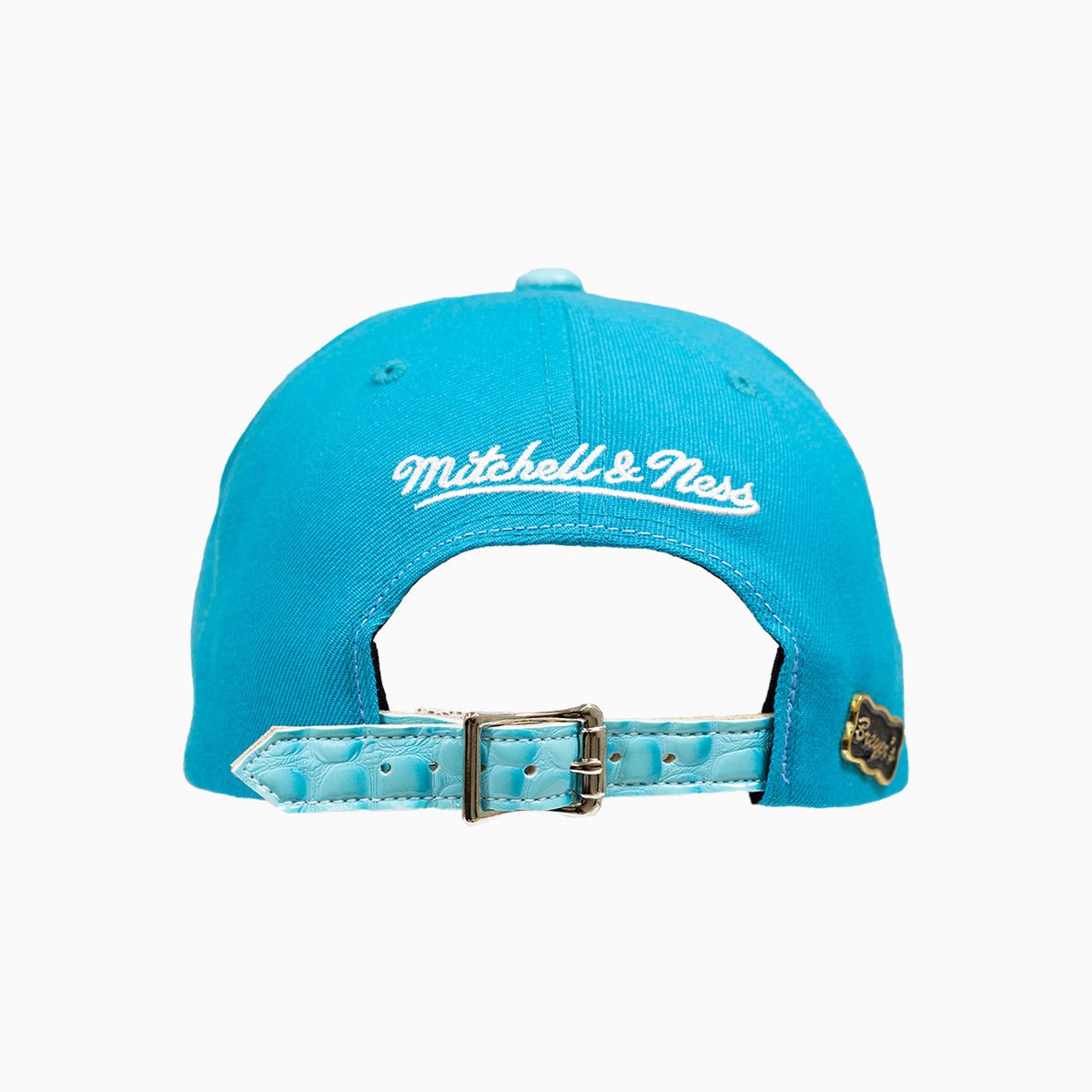 Breyer's Buck 50 Charlotte Hornets Snapback Hat with Genuine Leather Visor - Perfect for Basketball Games, Streetwear Fashion & Sports Fans