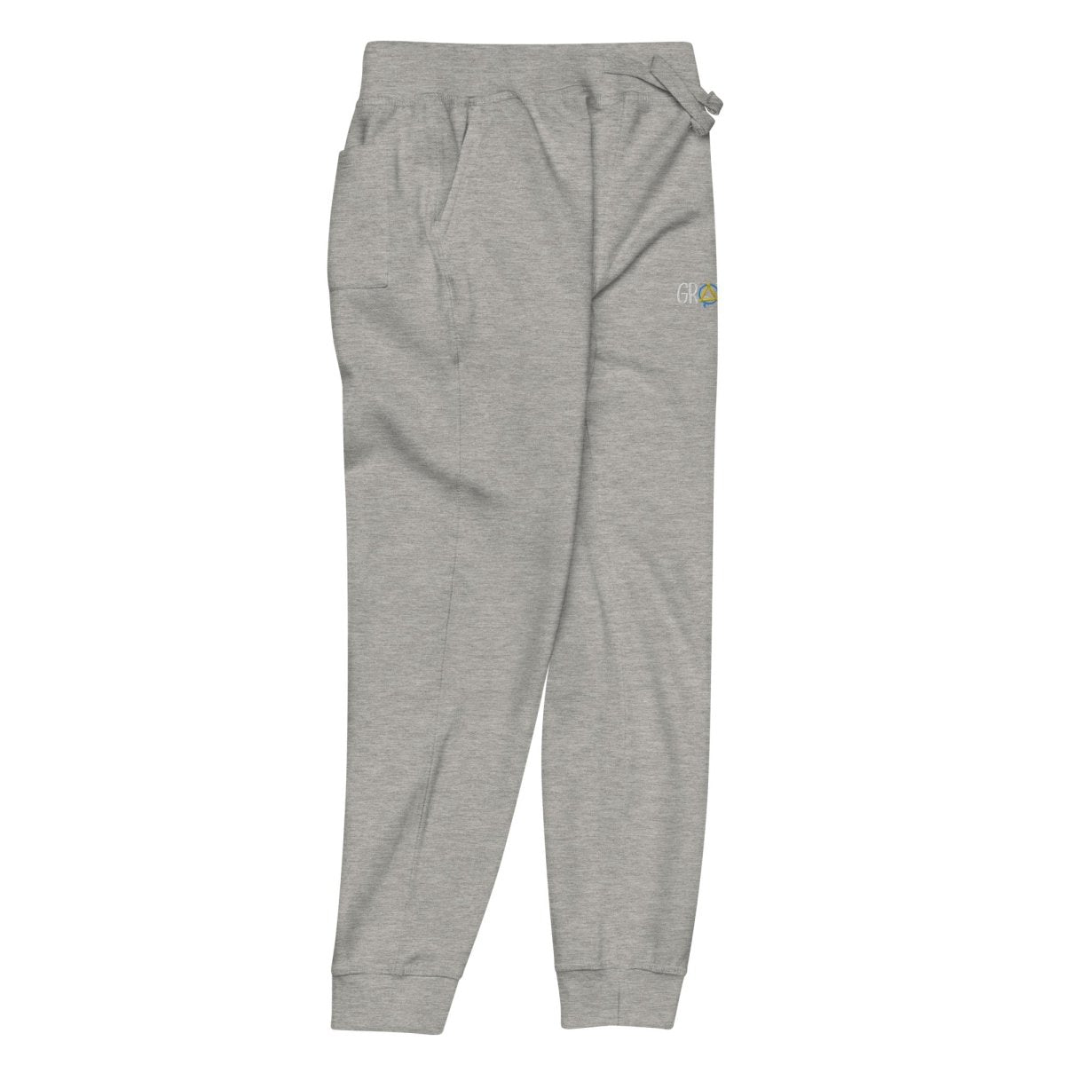 Gratitude Embroidered Unisex Fleece Sweatpants - Cozy Lounge Pants for Men & Women - Perfect for Yoga, Home Relaxation and Casual Wear