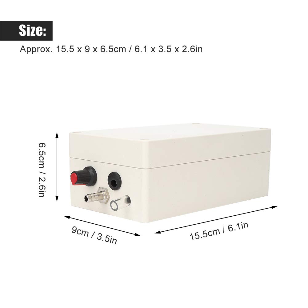 12V 48W Portable Electric Milking Vacuum Pump - Pulsating Milker Machine for Goats, Sheep, Cows, Horses & Donkeys | Durable Farm Equipment for Dairy Animals | Perfect for Small Farms, Homesteads & Veterinary Use