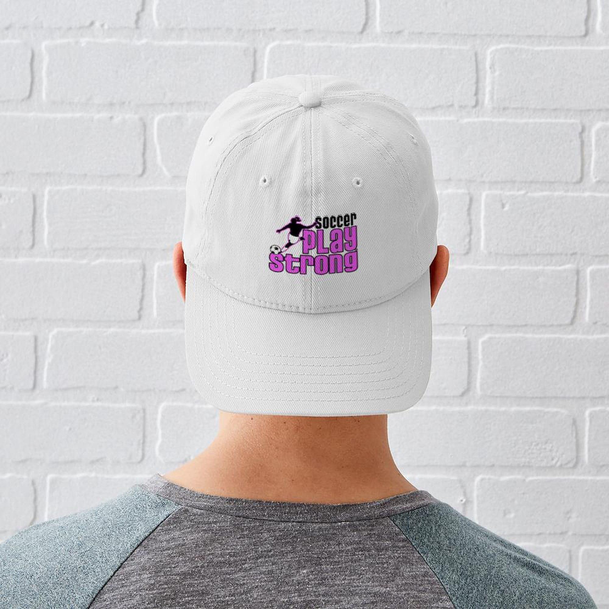 Soccer Coach Cap - Adjustable Baseball Hat for Sports & Training