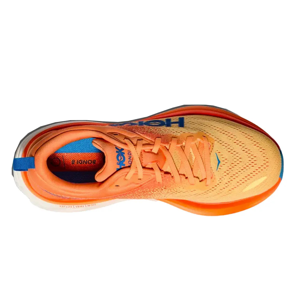 HOKA Bondi 8 Men's Running Shoes - Cushioned Comfort for Long Distance & Marathon Training - Perfect for Road Running, Jogging & Everyday Wear