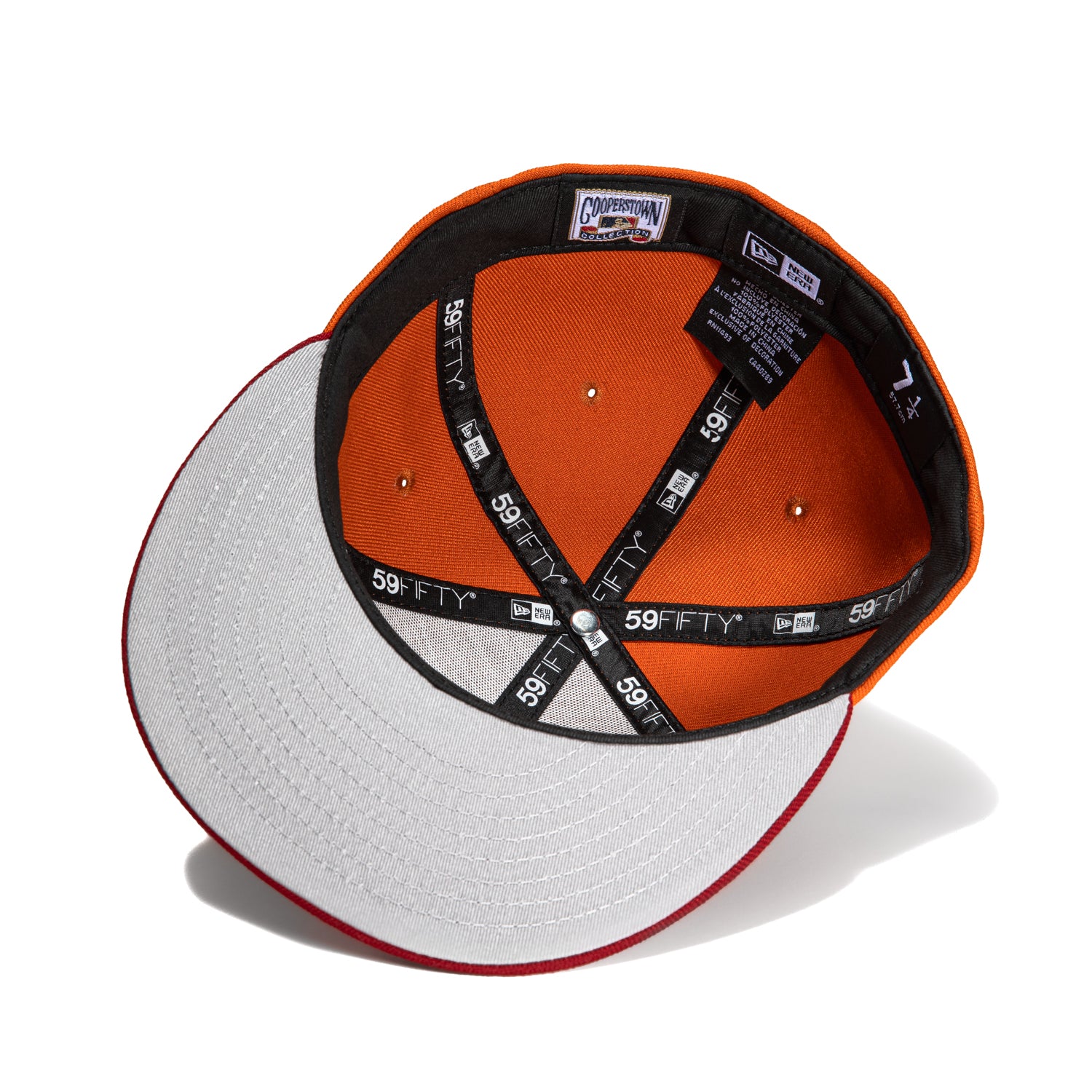 New Era 59Fifty Colorado Rockies 10th Anniversary Patch Alternate Baseball Cap - Burnt Orange, Sedona Red & Teal - Official MLB Licensed Hat for Baseball Fans & Sports Enthusiasts - Perfect for Games, Collecting & Casual Wear