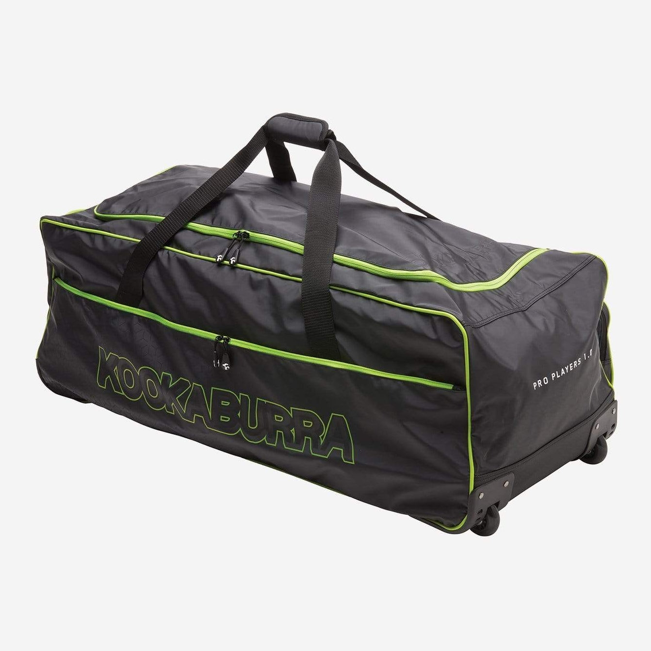 Kookaburra Pro Players 1.0 Wheelie Cricket Kit Bag - Premium Cricket Equipment for Professional Players | Perfect for Training, Matches & Travel