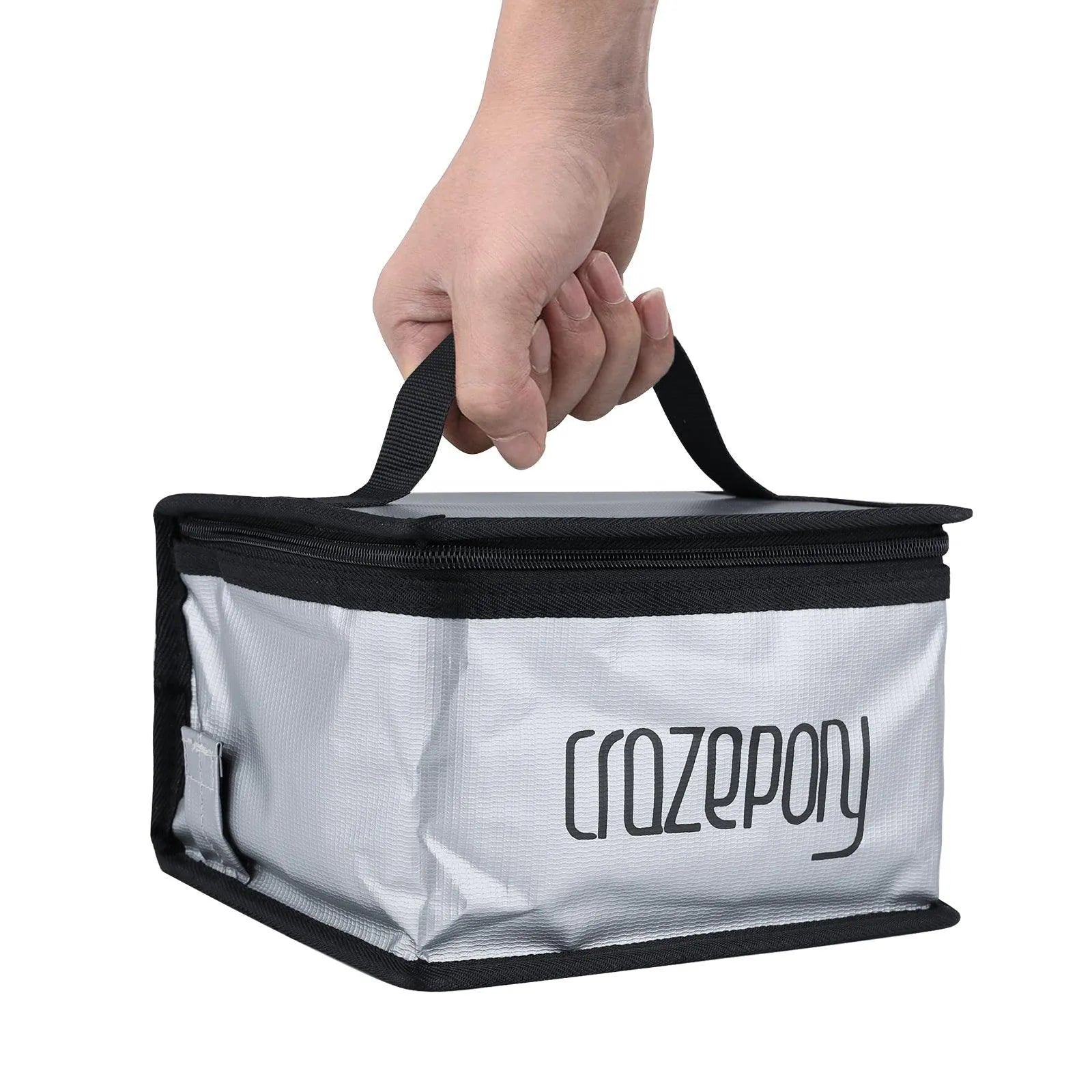 Fireproof Lipo Battery Guard Bag - Explosion Proof Safe Pouch for RC Drones, Airsoft, and Electronics - Perfect for Storage & Travel