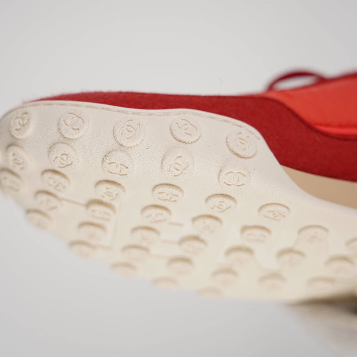 Chanel Orange Sneakers for Women - Size 39 US (7.5 UK) | Luxury Fashion Athletic Shoes for Casual Wear & Street Style