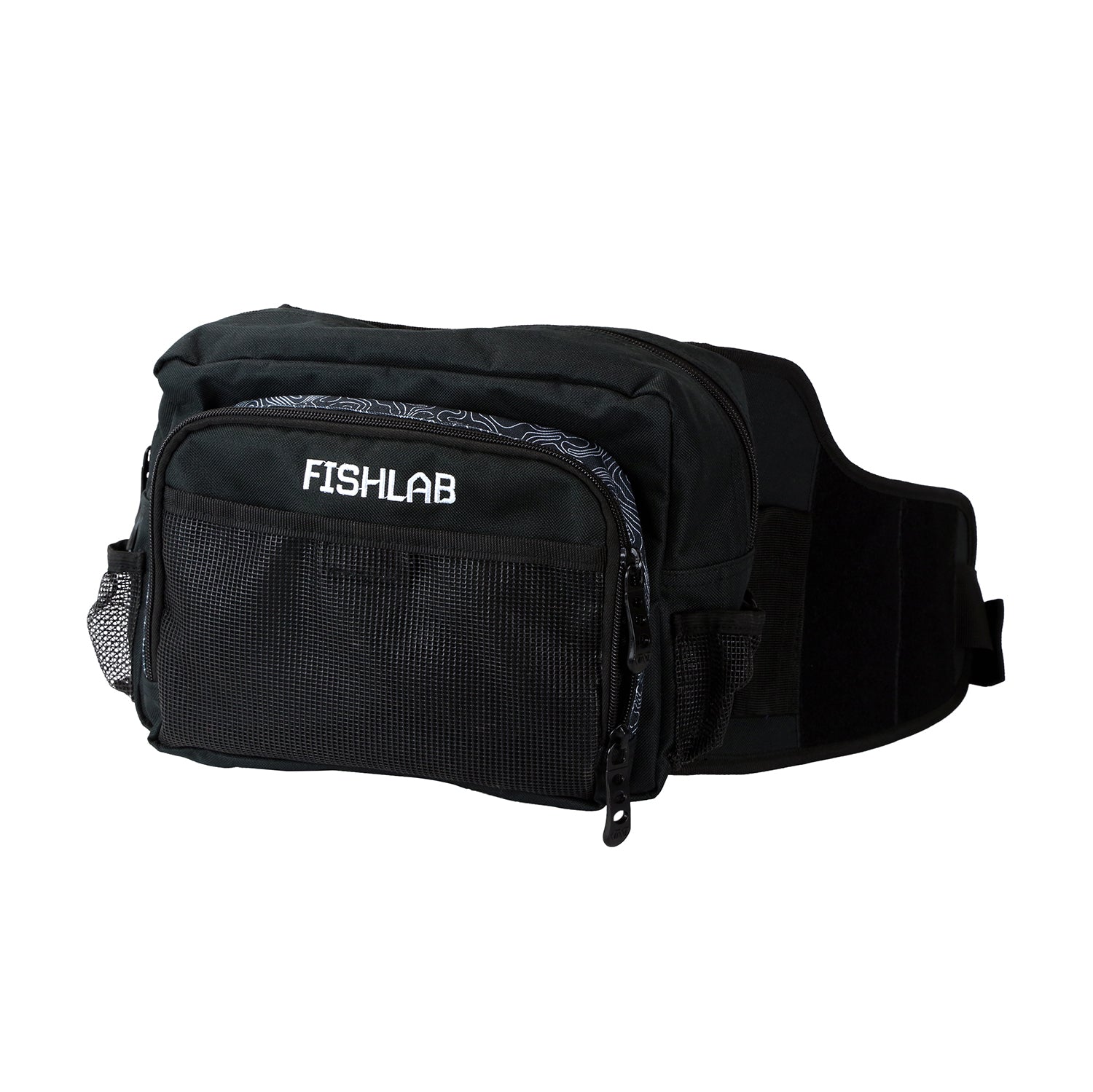 FishLab Fishing Tackle Fanny Pack - Waterproof Waist Pack for Fishing Gear & Accessories - Perfect for Anglers, Outdoors & Hiking Adventures