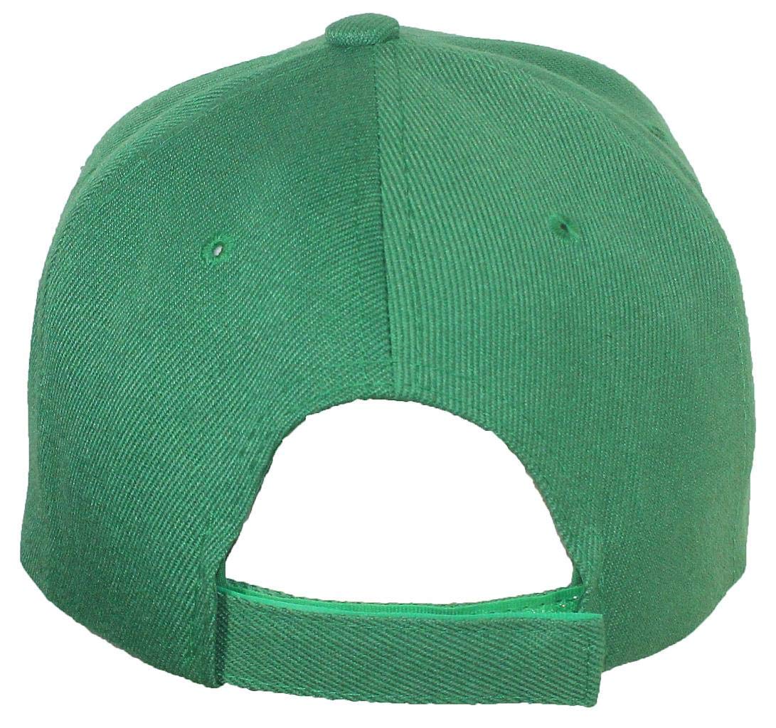 Tropic Hats for Adults - Adjustable Embroidered Shamrock Clover Hat | Perfect for St. Patrick's Day, Irish Festivals & Outdoor Activities