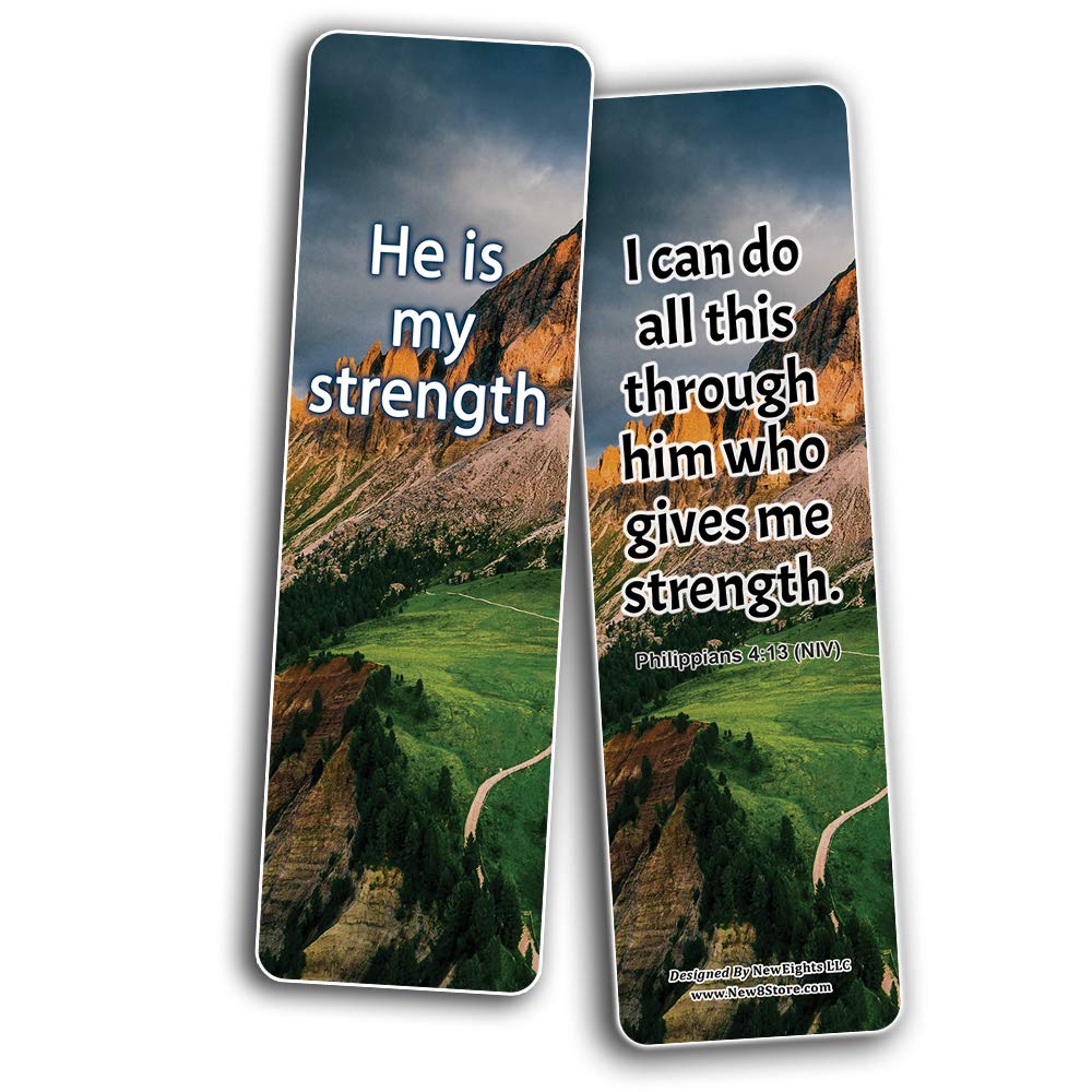 You Are Enough Bible Verse Bookmarks (30-Pack) - Inspirational Christian Gifts for Church, Sunday School & Bible Study - Perfect for Teacher Appreciation, Stocking Stuffers & Devotional Use