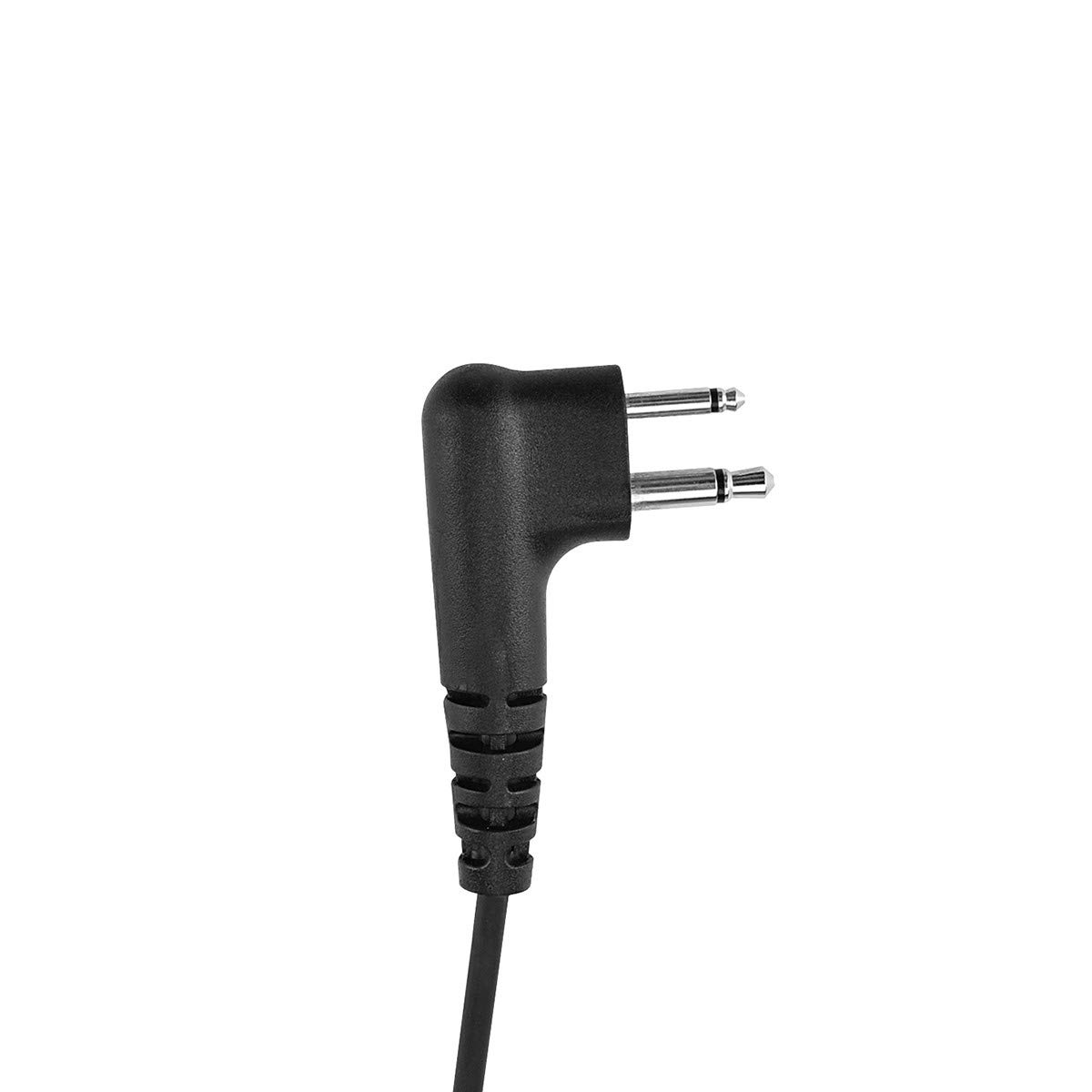 CLS1110 D-Shaped Surveillance Earpiece with Microphone - Compatible with Motorola Two-Way Radios (RMM2050, XU2600, CLS1410, CP200, GP300, PR400) - Ideal for Security, Event Staff & Professional Communication