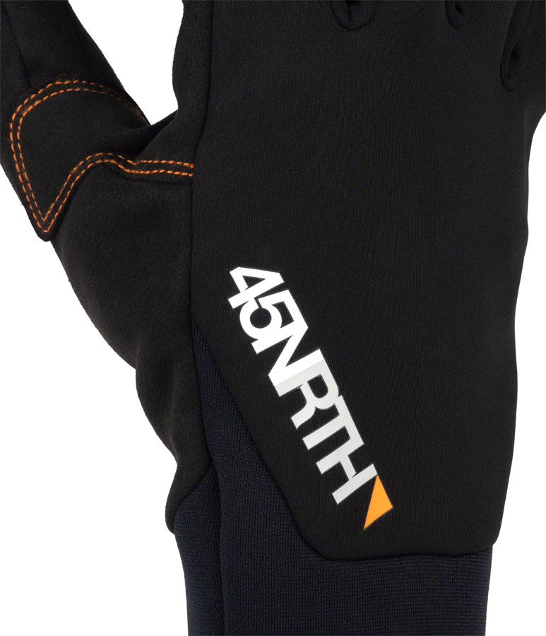 45NRTH 2024 Nokken Gloves - Black Full Finger Winter Gloves for Men & Women, 2X Large - Waterproof & Insulated for Skiing, Snowboarding & Outdoor Activities