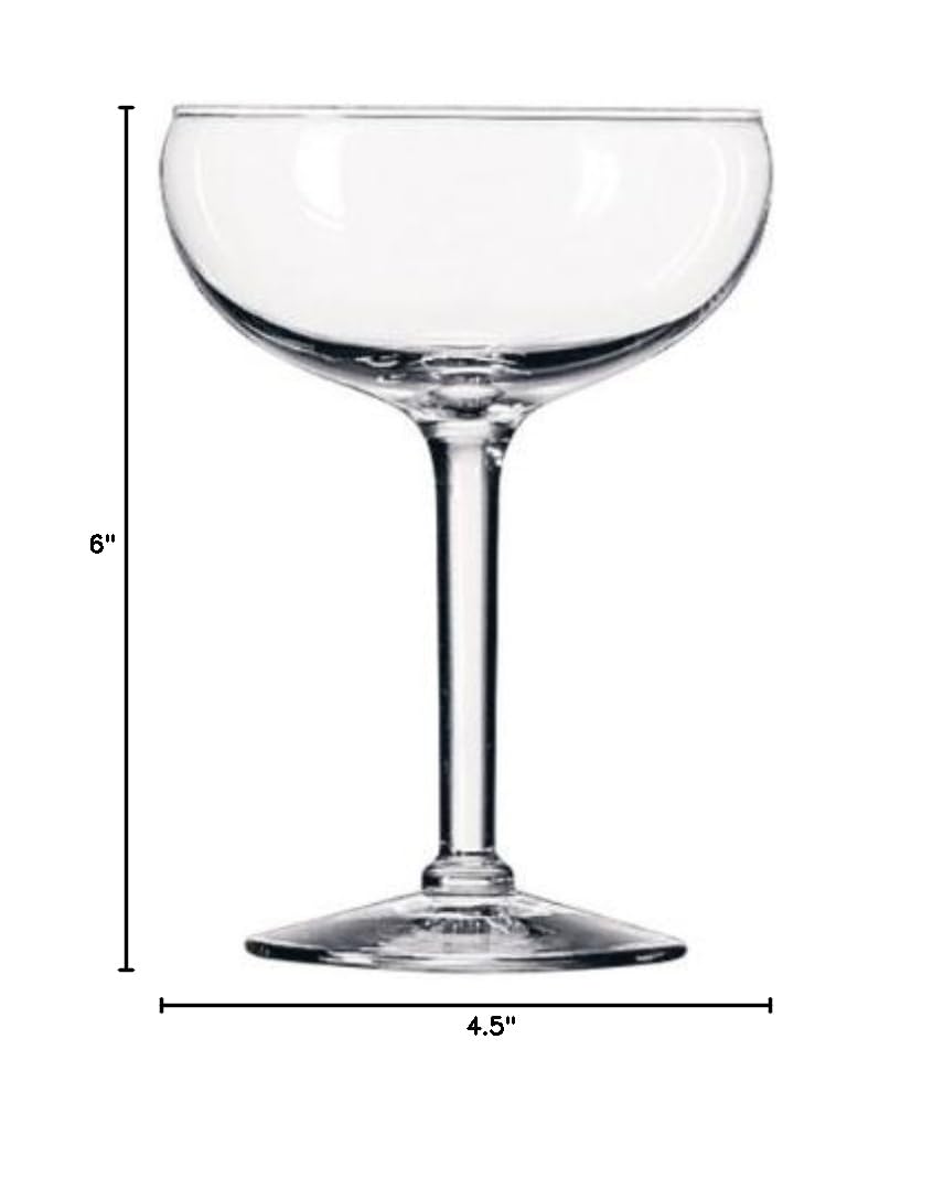 Libbey RLBK101 Fiesta Grande No. 8423 Soda Glasses - Set of 6 Tall Drinking Glasses for Cocktails, Iced Tea & Party Beverages - Durable Restaurant-Quality Glassware for Home Bars & Entertaining