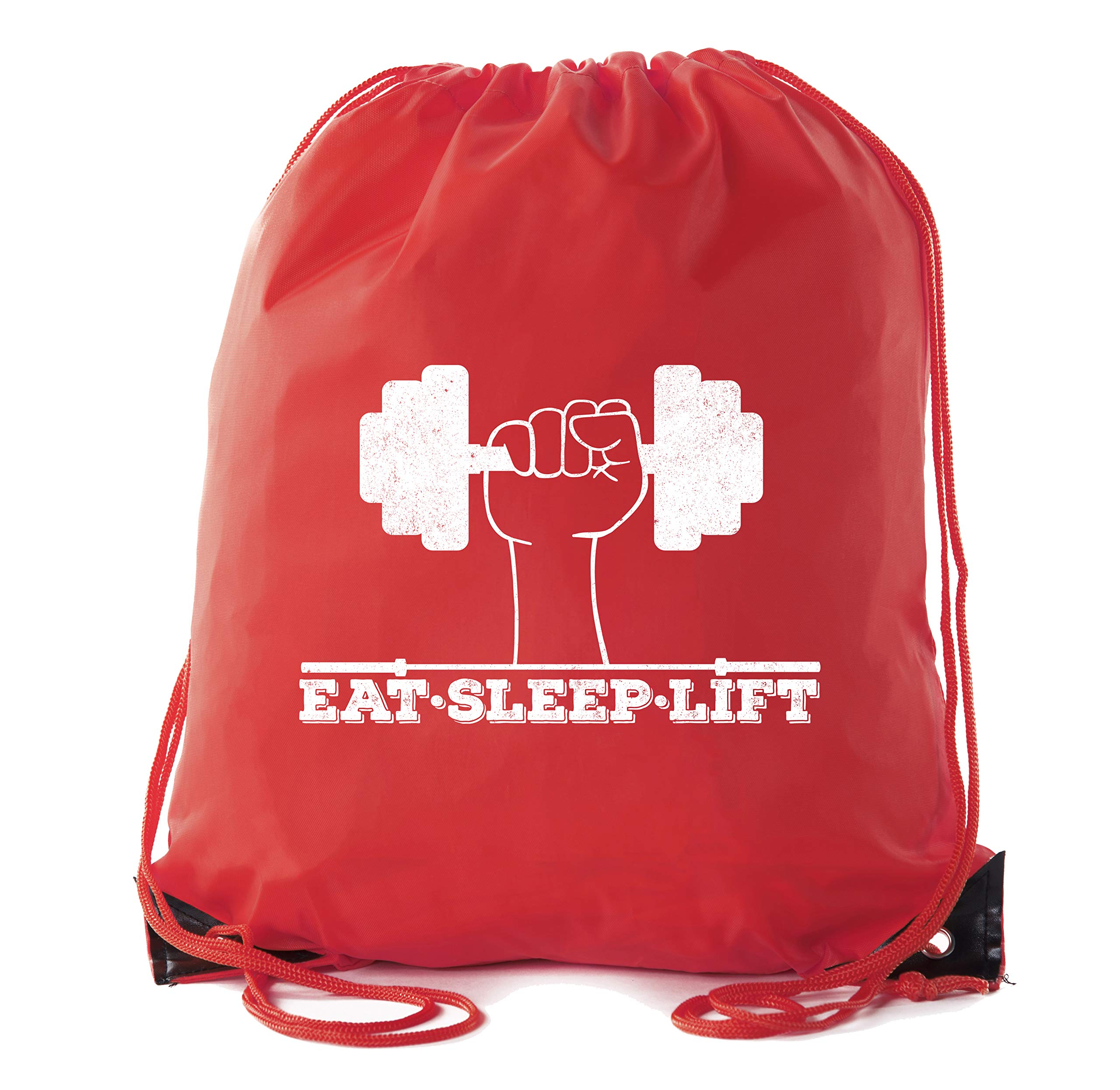 Motivational Gym Drawstring Backpacks - Inspirational Fitness Quote Bags for Workouts & Training | Perfect for Gym, Running, Yoga & Sports