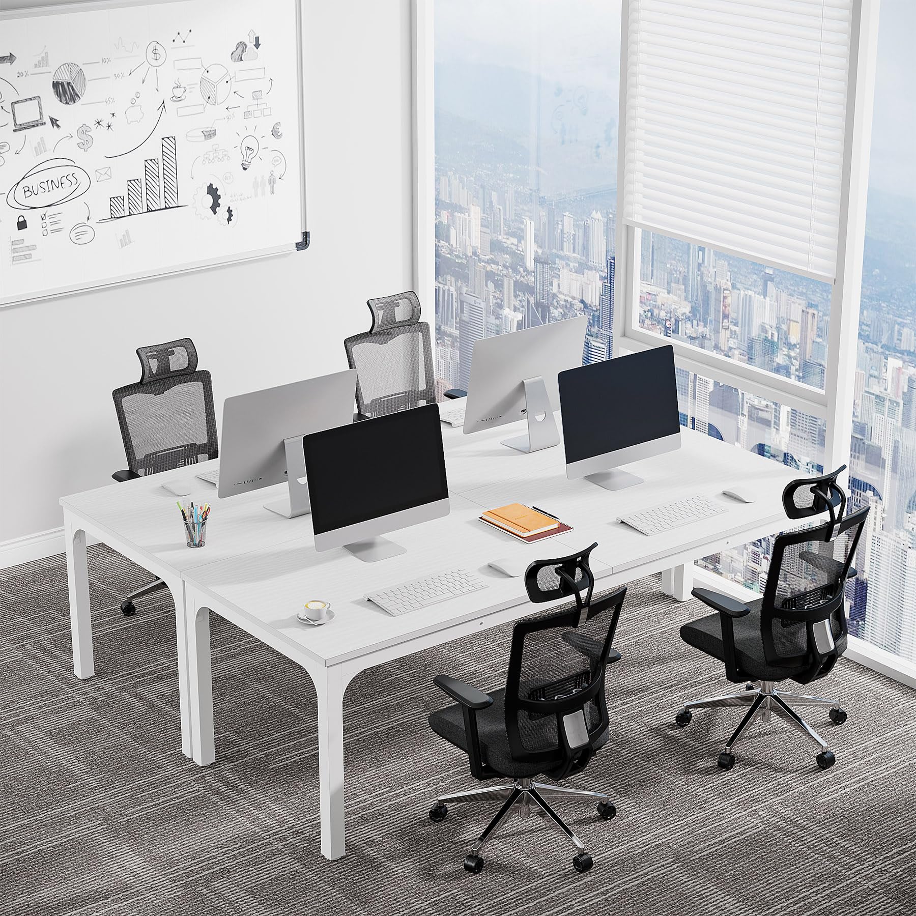 Tribesigns 6.5ft Modern Conference Room Table - 78.74