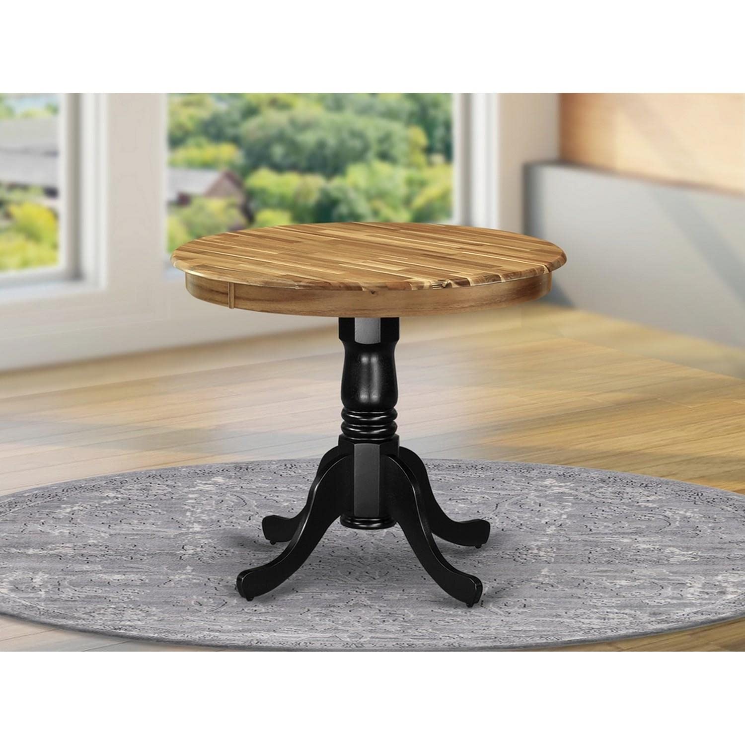 Vintage Mid-Century Modern Round Dining Table 36