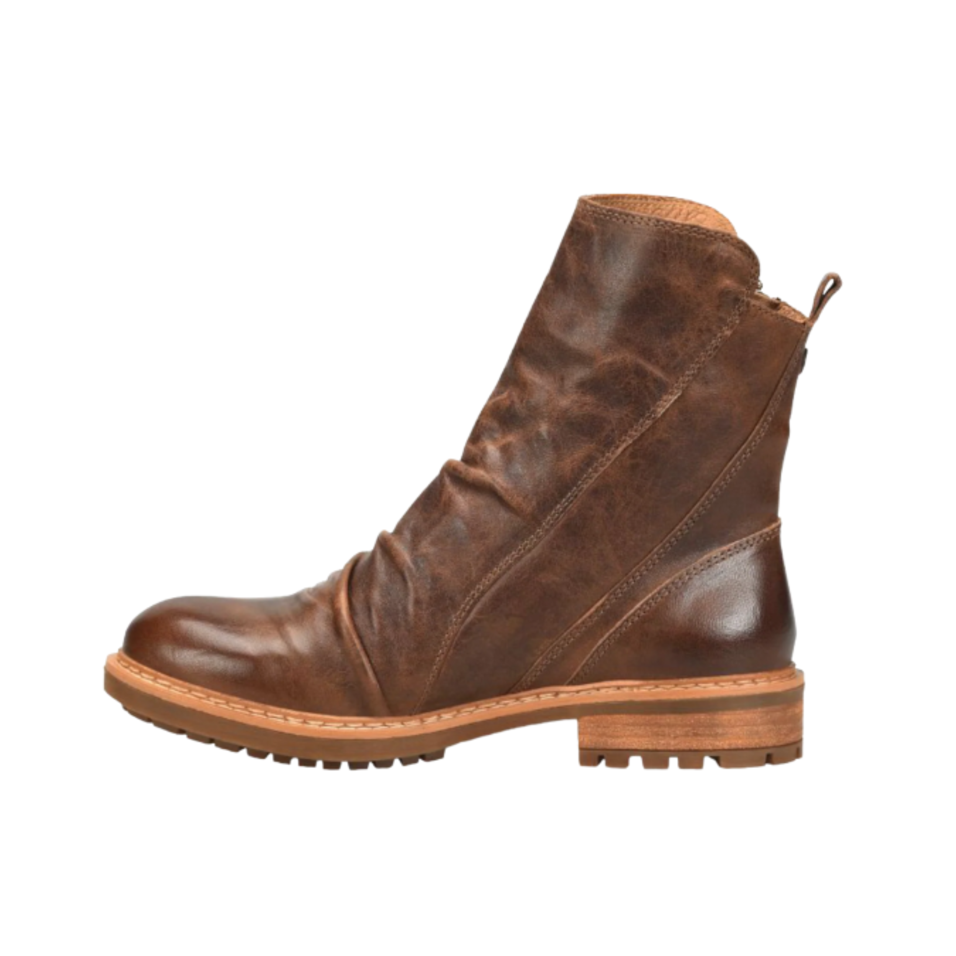 Lavina Women's Warm Brown Boots - Comfortable & Stylish Ankle Boots for Fall & Winter | Perfect for Casual Outfits, Office Wear & Outdoor Activities