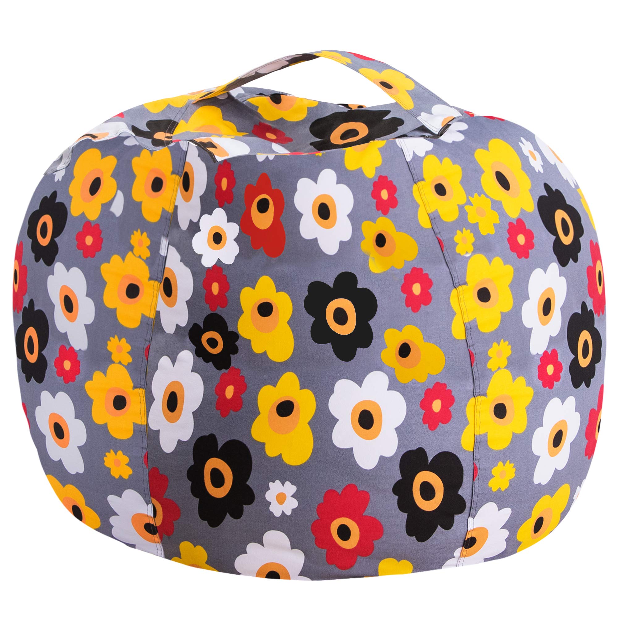 Posh Kids Stuffed Animal Storage Bean Bag Chair Cover - Large 48