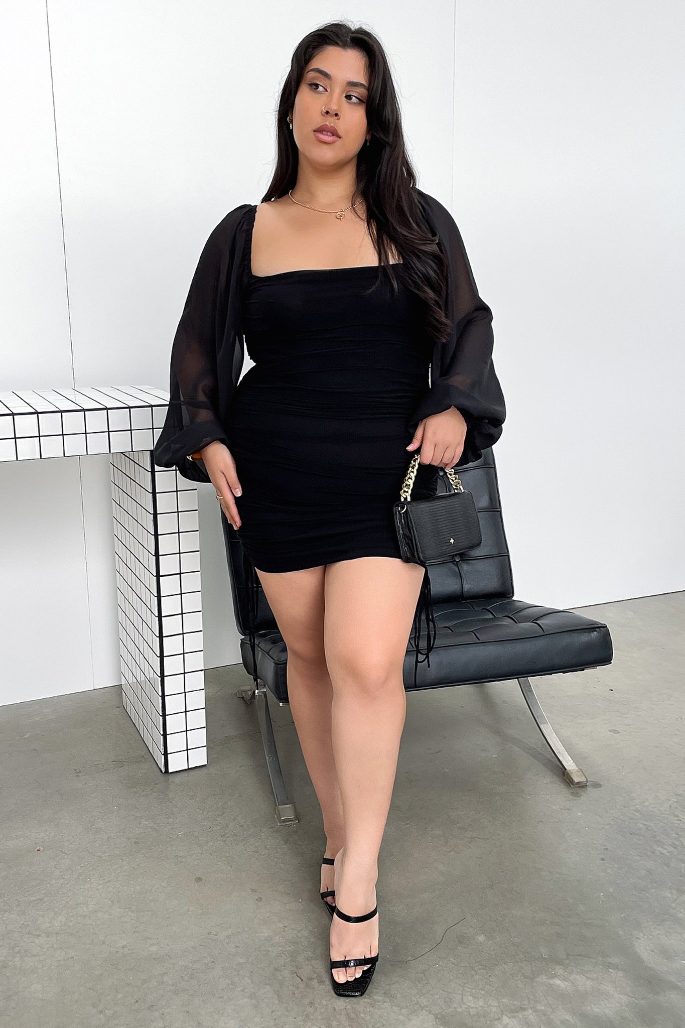 Lorde Black Dress - Elegant & Stylish Women's Evening Gown for Parties, Dates & Special Occasions